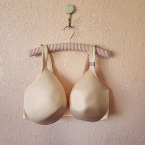 Cacique Peach Cream Lightly Lined Full Coverage Underwire Bra 46DDD